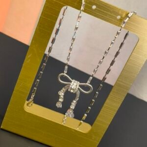 Miu Miu Embroidered Floral Collar Necklace: Delicate 3D Petals on Silk-Viscose Blend