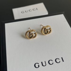 Gucci Blooms Floral Studs: Vibrant Enamel Petals on Gold Backing