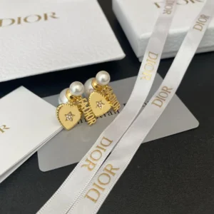 DIOR Archi Dior Earrings: Angular, Architectural Forms Inspired by Couture