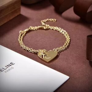 Celine New Bracelets 2026: Triomphe Logo Chain in Gold & Silver