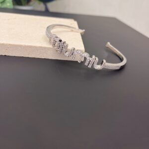 New Miu Miu Tennis Bracelet: Delicate Line of Pavé Crystals