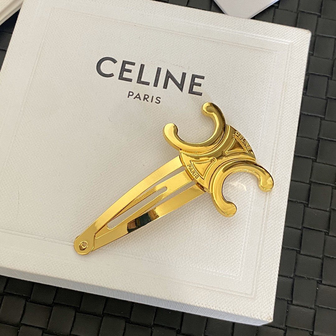 Celine New Hair Clip 4*7.5cm Complete set of five colors 8 Celine New Hair Clip 4*7.5cm Complete set of five colors - Image 8