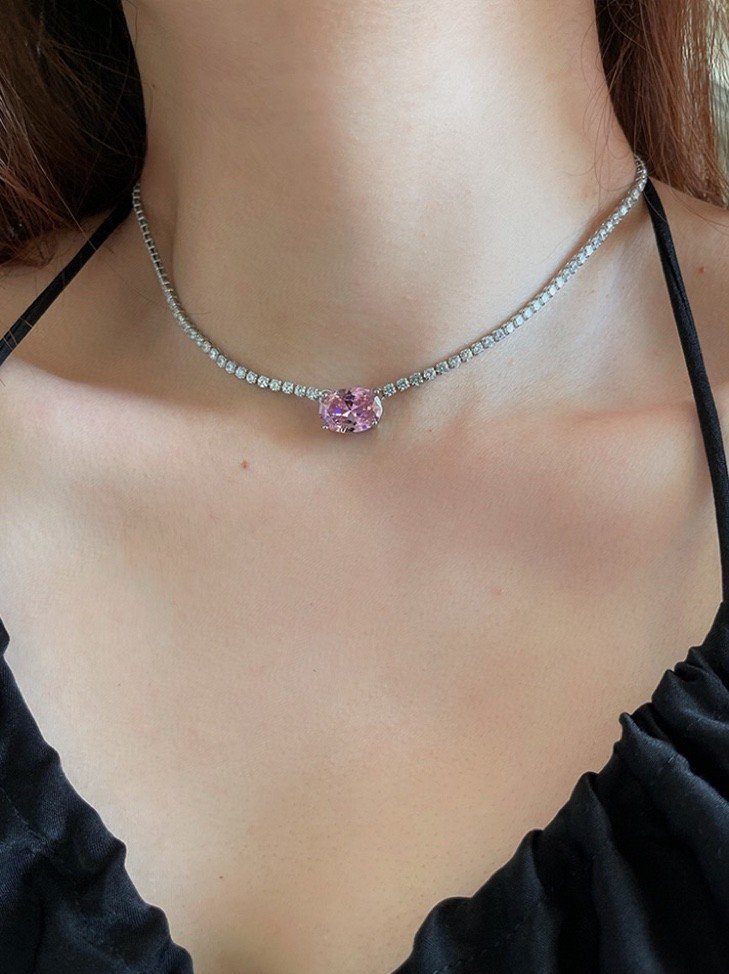 Celine New Pendant Necklace with Birthstones: Personalizable Zodiac Charms 5 Celine New Pendant Necklace with Birthstones: Personalizable Zodiac Charms - Image 5