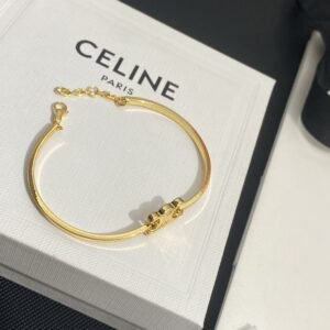 Celine New Tennis Bracelets: Micro Pavé Stones on Delicate Chain