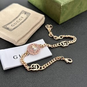 Gucci Bamboo Detail Bracelet: Nod to Iconic Bag Handle on Silk Cord