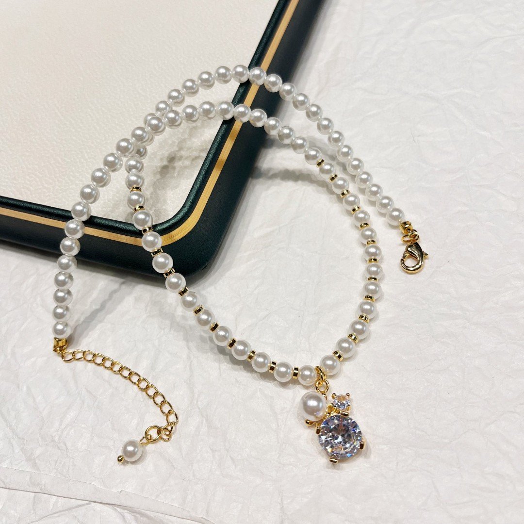 Celine Moon Phase Necklace: Celestial Motif with Crystal Accents 6 Celine Moon Phase Necklace: Celestial Motif with Crystal Accents - Image 6