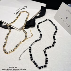 Celine Adjustable Lariat Necklace: No Clasp Design, Tassel or Pearl End