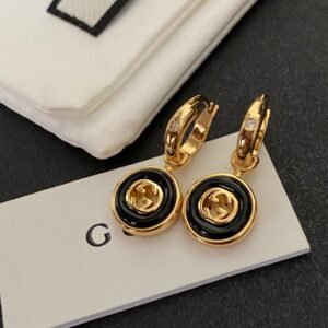 Gucci Silk Tassel Earrings: Brand Color Tassels on Gold Hook