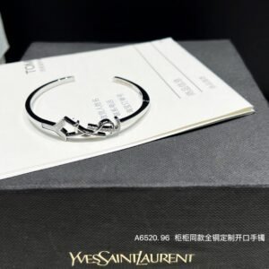 YSL New Bracelet 2026: Cassandre Monogram Chain in Polished Gold Tone