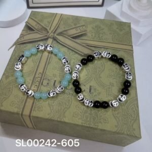 Gucci Web Stripe Elastic Bracelet: Red & Green Stripe, Adjustable Fit