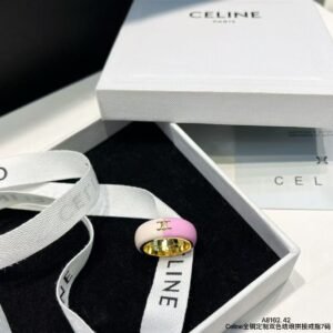 Celine New Stackable Ring Set: Mix of Thin Bands & Mini Pendants