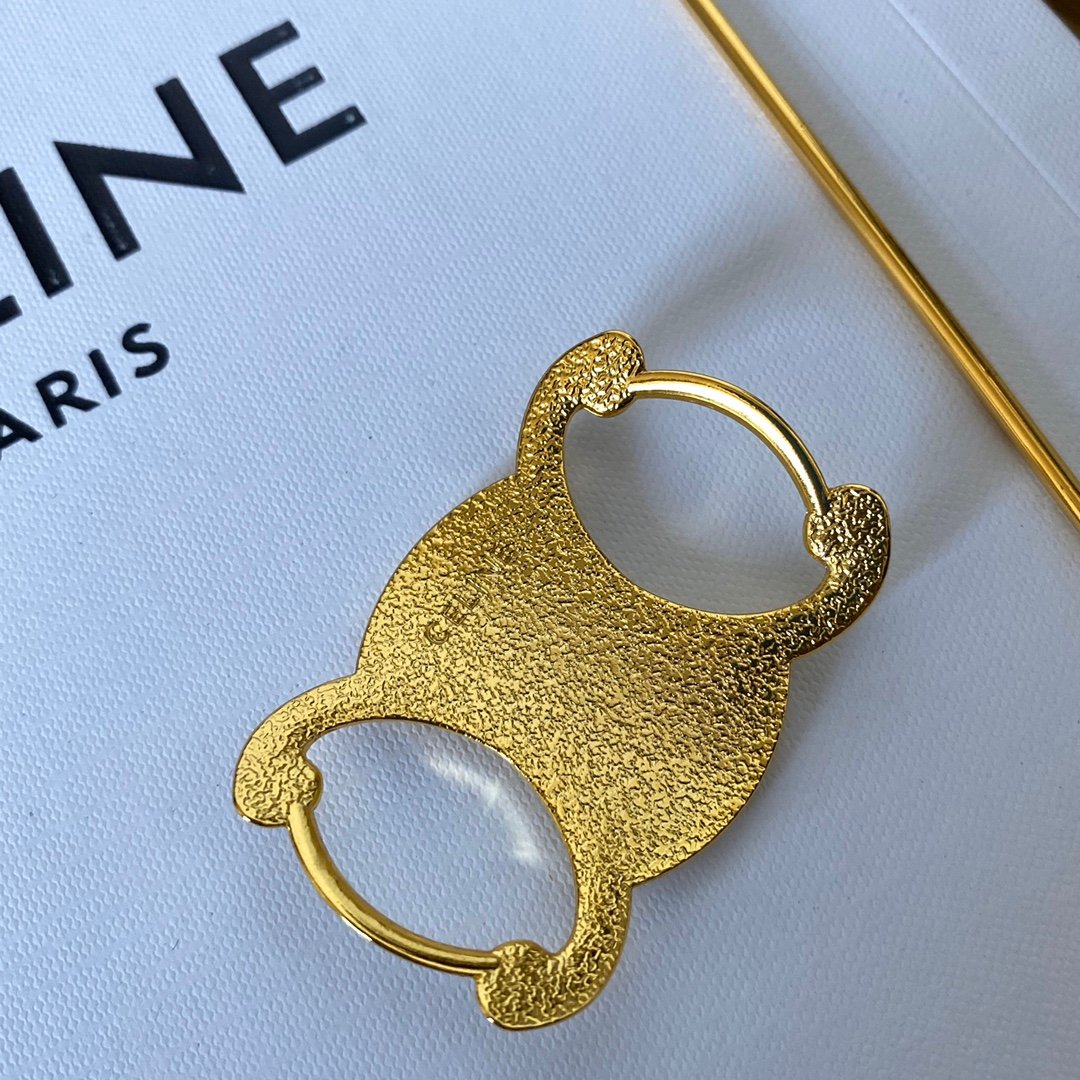 Celine New Chunky Hairpin: Oversized Tortoiseshell Acetate Design 8 Celine New Chunky Hairpin: Oversized Tortoiseshell Acetate Design - Image 8