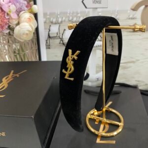 YSL New 3cm High-Quality Velvet Hairband