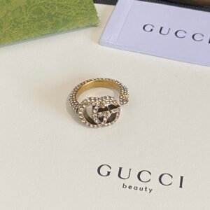 Gucci Horsebit Ring: Iconic Design in Mixed Silver & Gold Tone