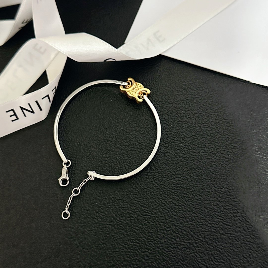 Celine Lock Motif Bracelets: Heritage Trunk-Inspired Charm Bracelets 3 Celine Lock Motif Bracelets: Heritage Trunk-Inspired Charm Bracelets - Image 3