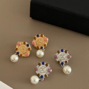 Chanel Coral Branch Earrings: Organic Red Coral Forms