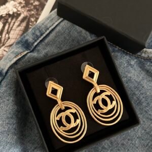 Chanel Plume de CHANEL Earrings: Delicate Feather Motif by Lemarié Feather Atelier