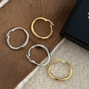 Chanel Geometric Stud Earrings: Modern Squares, Triangles in Matte Finish