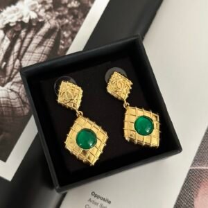 Chanel Lion de Gabrielle Earrings: Mademoiselle’s Guardian Lion in Carved Onyx