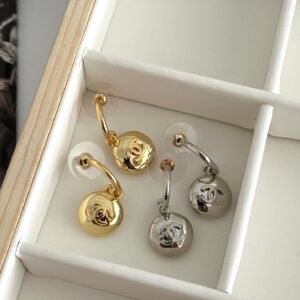 Chanel Coco Crush Earrings: Matelassé Hammered Finish, Inspired by Rings