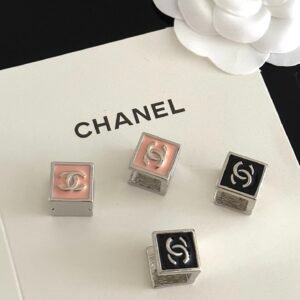 Chanel Hammered Metal Earrings: Handcrafted Textured Finish