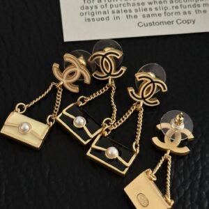 Chanel Upcycled Vintage Earrings: Curated Unique Pieces from Past Eras