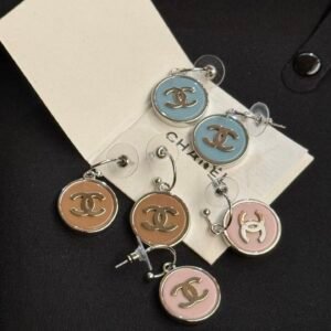 Chanel Gripoix Glass Earrings: Vintage-Inspired Colored Cabochon Drops