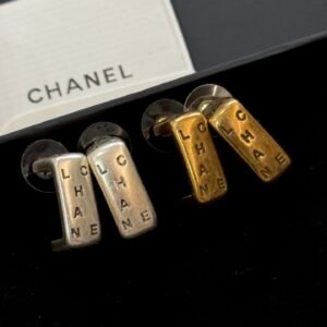 Chanel Custom Monogram Earrings: Personalized with Initials (Special Order)