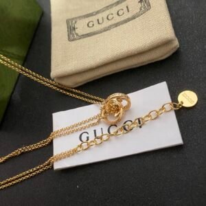 Gucci Crystal GG Choker: Full Pavé Logo on a Flexible Snake Chain