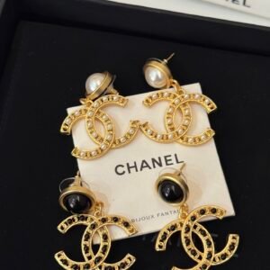 Chanel Diamond Pavé CC Earrings: Fine Jewelry Version with Real Diamonds