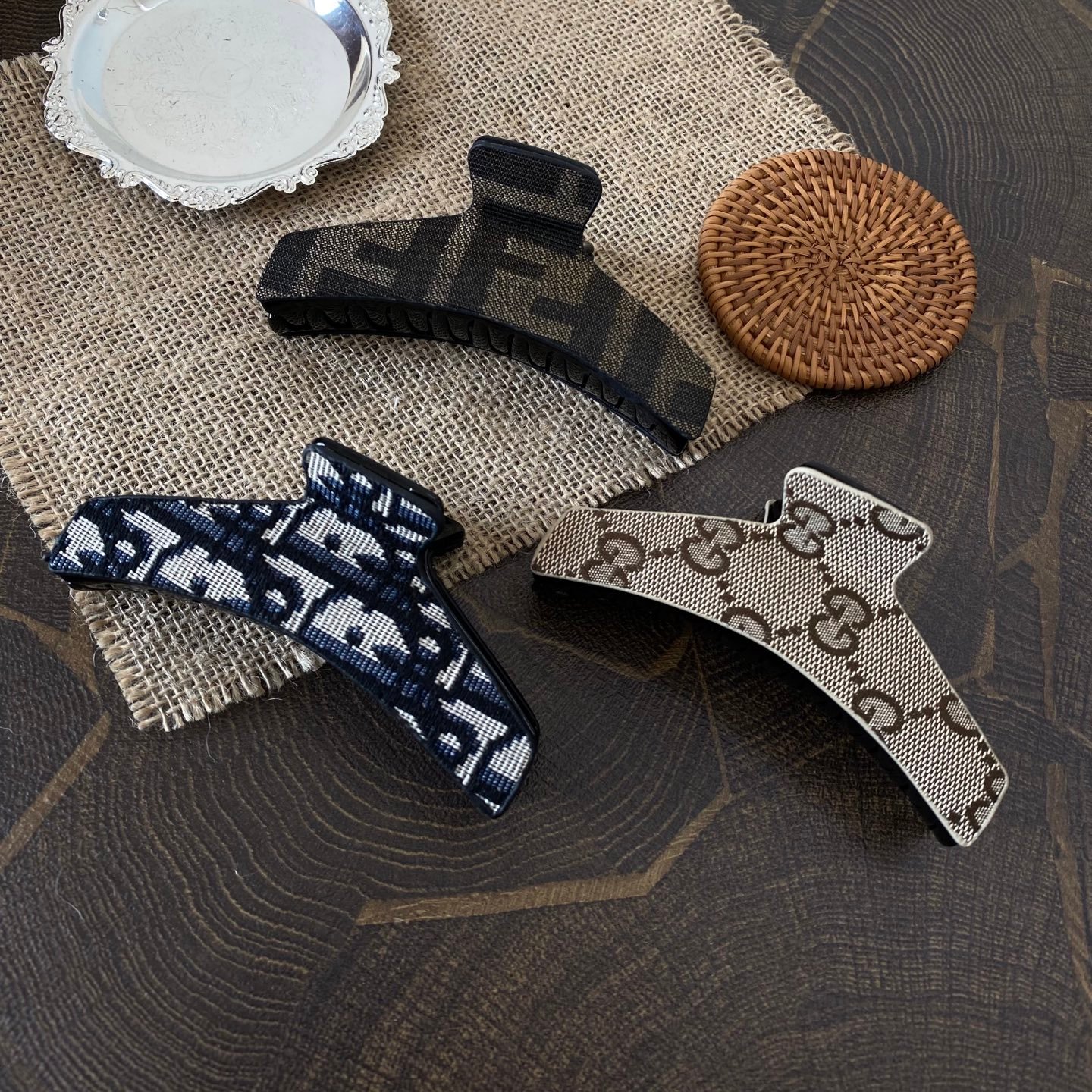 Chanel New C FENDI G Family Gucci Hair Claw Clip Length 11.5cm 6 Chanel New C FENDI G Family Gucci Hair Claw Clip Length 11.5cm - Image 6