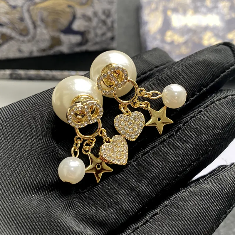 New DIOR Tribales Asymmetric Earrings: Single Cultured Pearl with Pavé Cap 1 New DIOR Tribales Asymmetric Earrings: Single Cultured Pearl with Pavé Cap