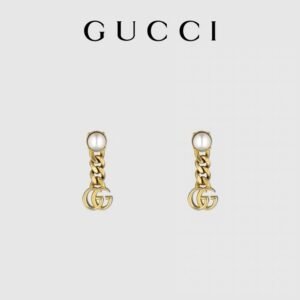 Gucci Jackie 1961 Hobo Inspired Earrings: Pistol & Cylinder Motif