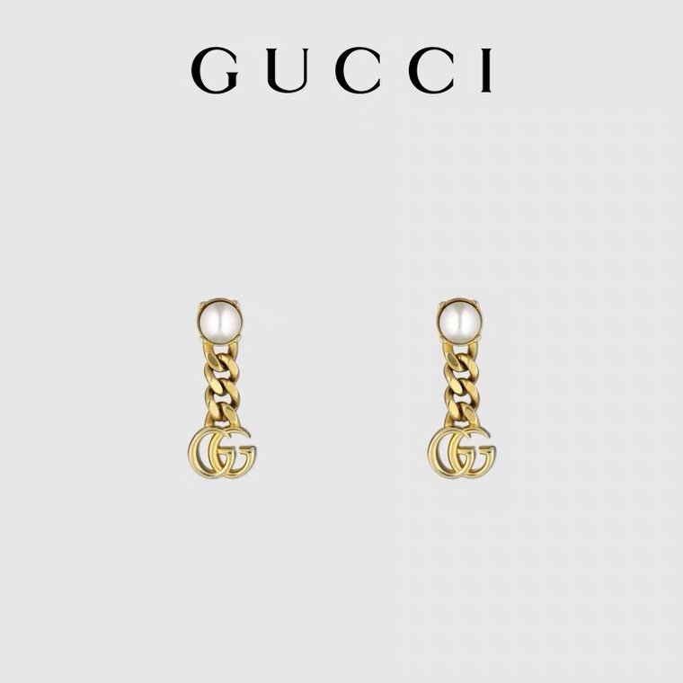 Gucci Jackie 1961 Hobo Inspired Earrings: Pistol & Cylinder Motif 1 Gucci Jackie 1961 Hobo Inspired Earrings: Pistol & Cylinder Motif